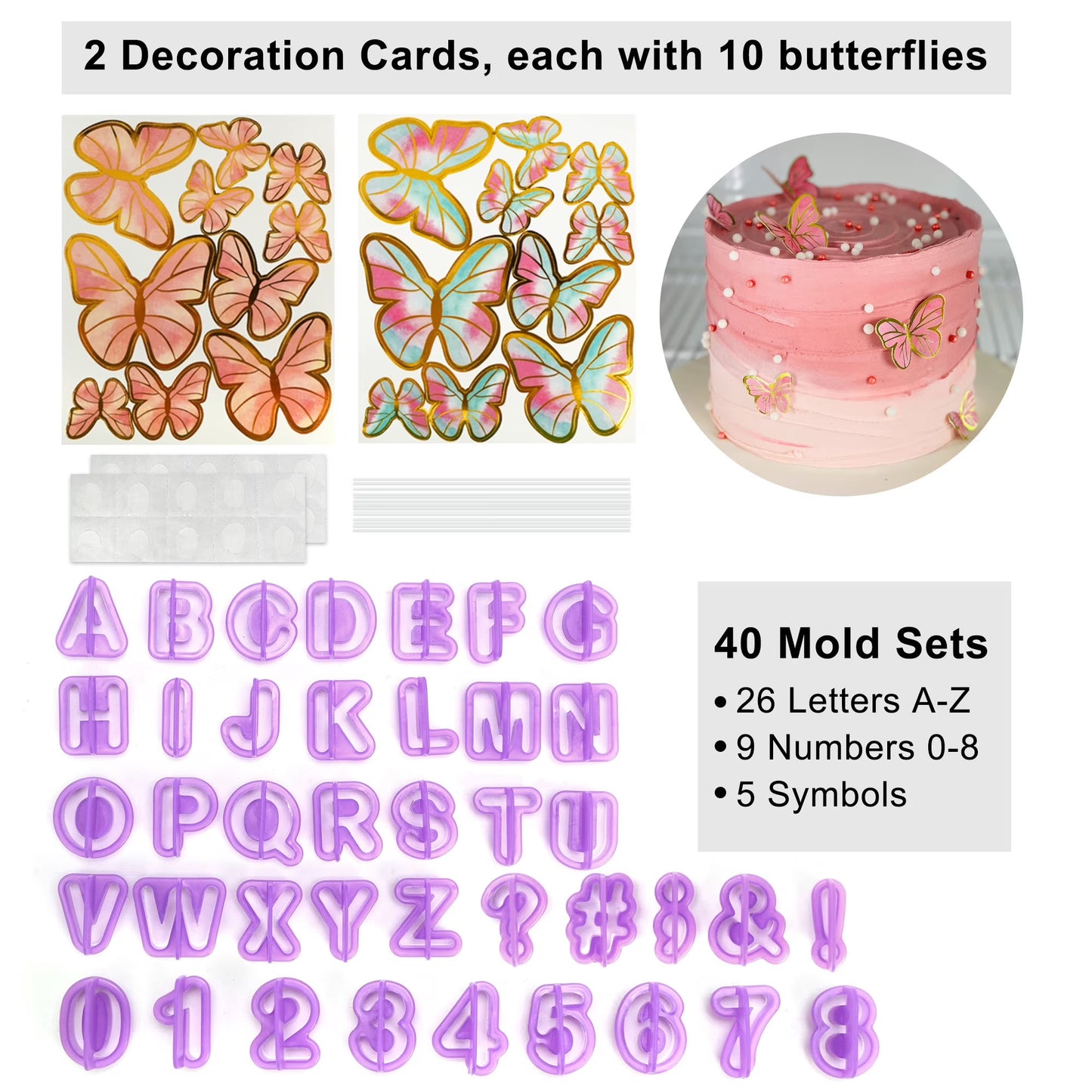 LotFancy 529 Pcs Cake Decorating Kit, Baking Supplies Set & Rotating Turntable, Pans, Piping Bag and Tips