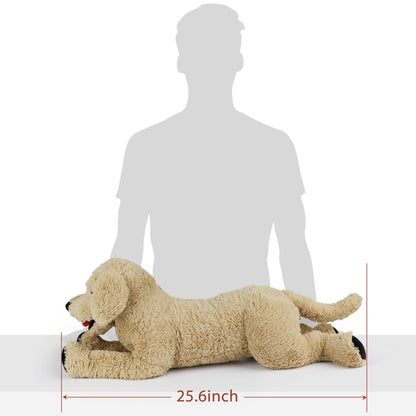 LotFancy Large Dog Stuffed Animals Plush, 27" Golden Retriever Plush Toys for Kids, Dog, Girls