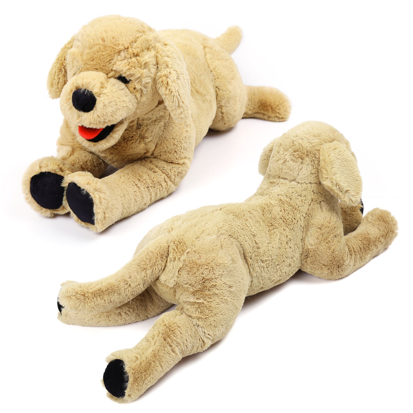 LotFancy Large Dog Stuffed Animals Plush, 21" Golden Retriever Plush Toys for Kids, Pets, Girls