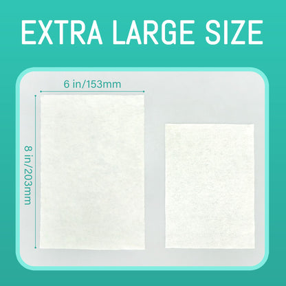 LotFancy Extra Large Flushable Wet Wipes, Thickened Butt Wipes, 3 Packs x 48 Ct, 144 Total Wipes WMT