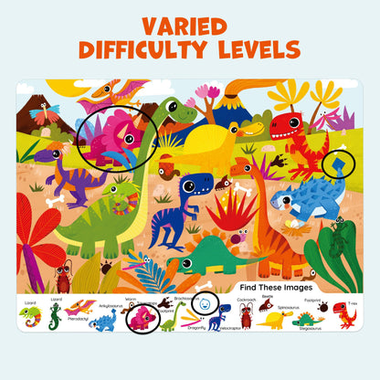 BenBen Preschool Learning Activities for Kids Toddlers Ages 3-6, Montessori Busy Book 28 Themes