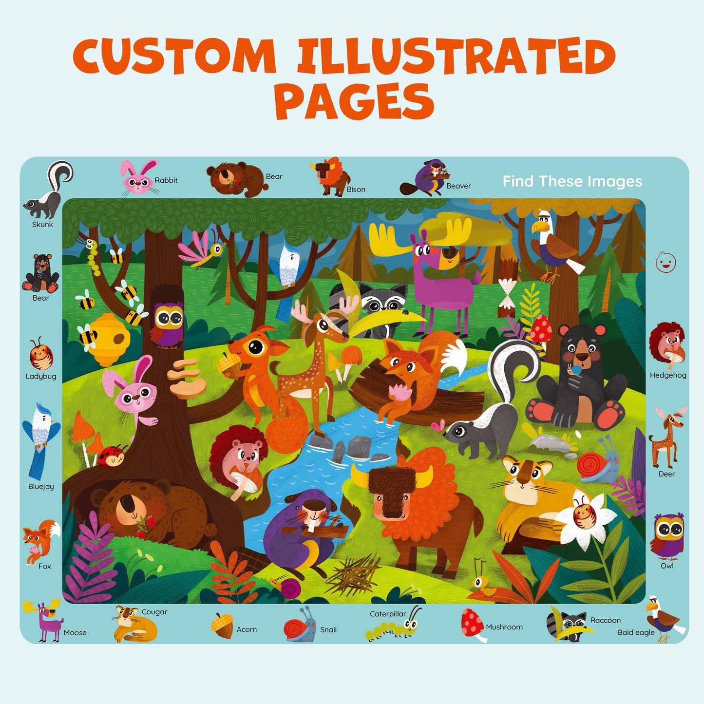 BenBen Preschool Learning Activities for Kids Toddlers Ages 3-6, Montessori Busy Book 28 Themes