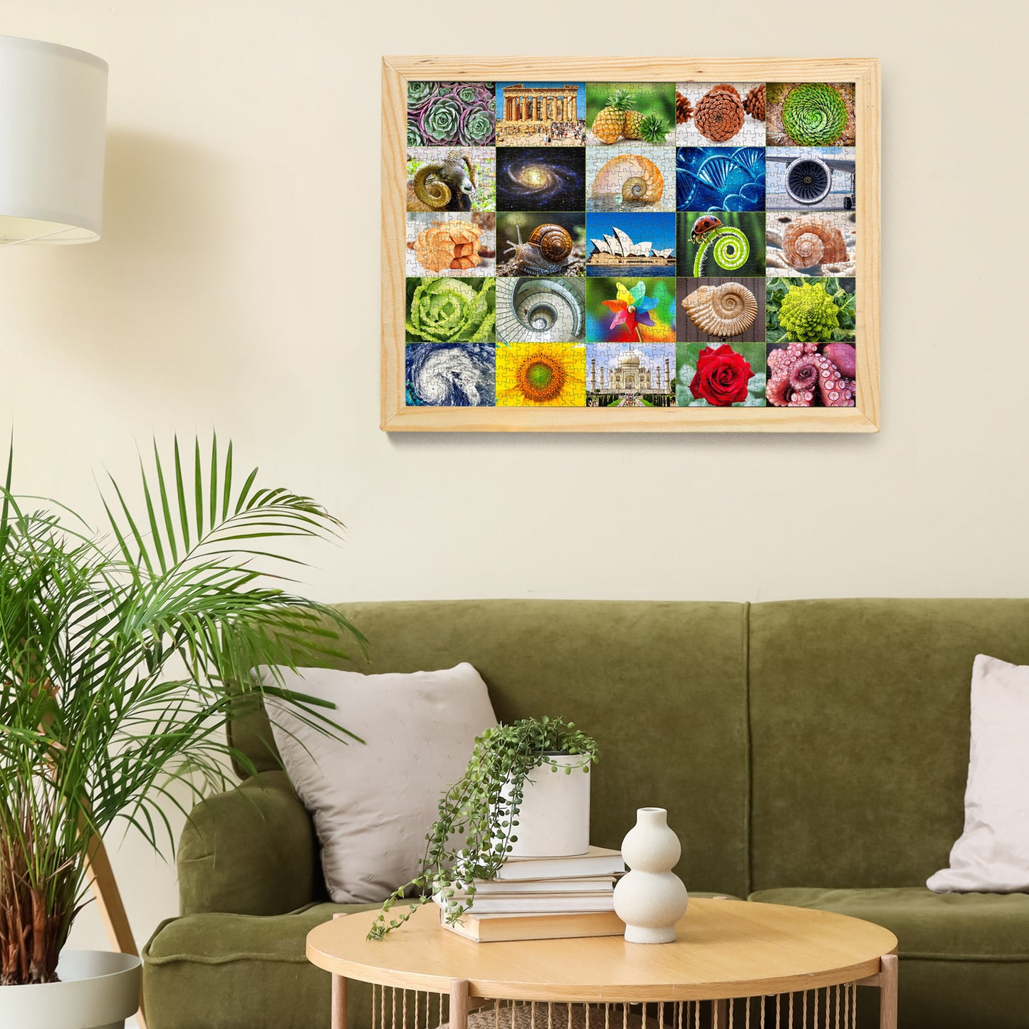 BenBen Jigsaw Puzzles 1000 Pieces for Adults Ages 12+, Spiral Design, 26.63 x 19.25 in