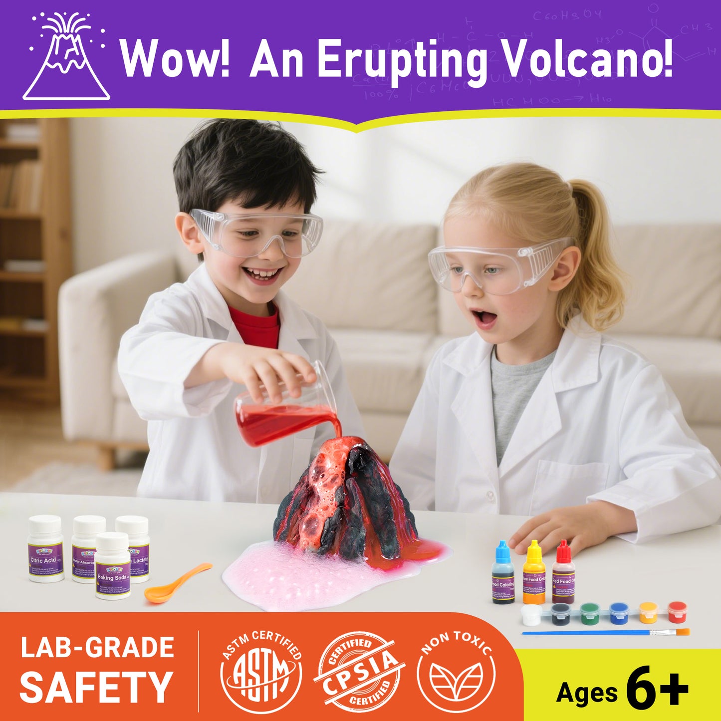 BenBen Science Kit for Kids Ages 8-12, 155 Lab Experiment STEM Toy Birthday Gift for Boys Girls