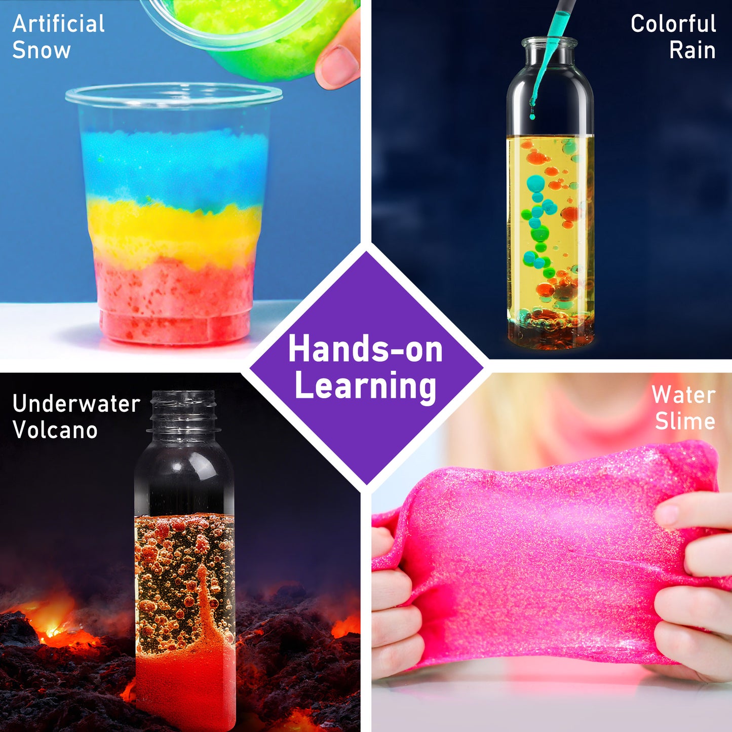 BenBen Science Kit for Kids Ages 8-12, 155 Lab Experiment STEM Toy Birthday Gift for Boys Girls