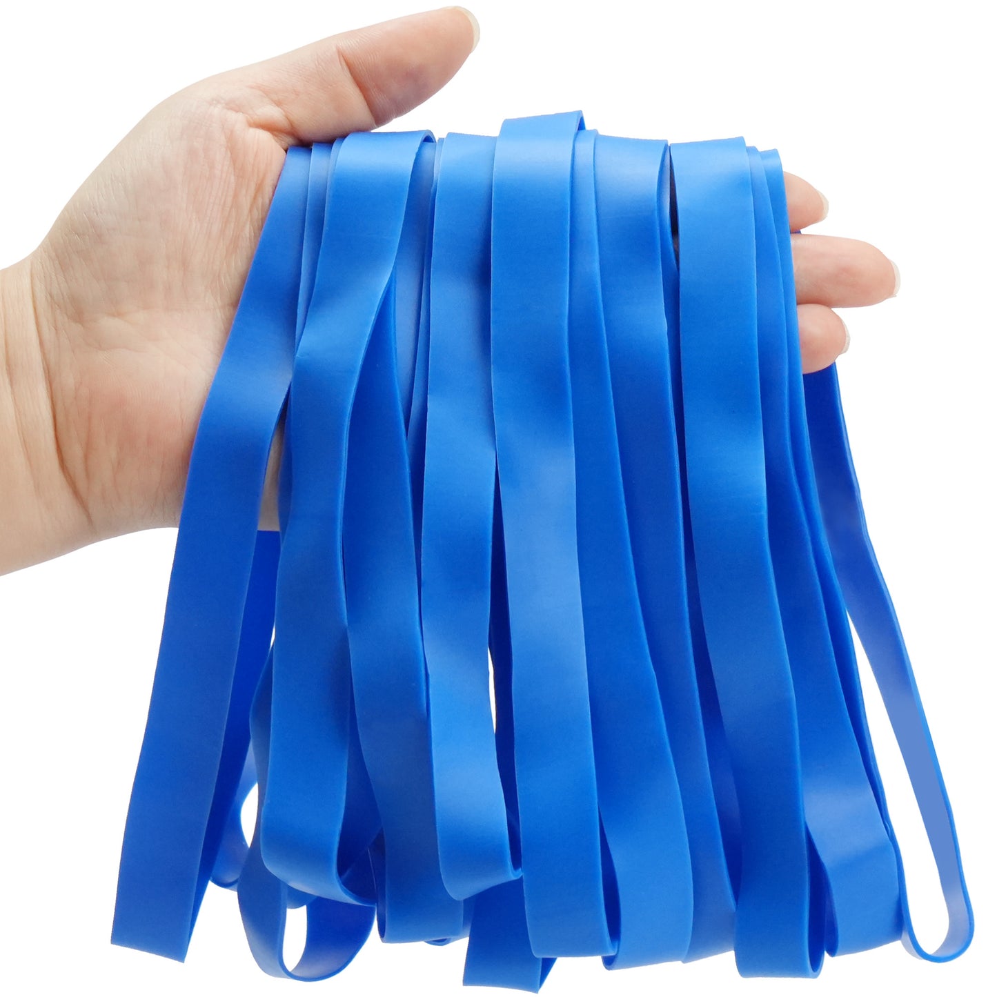 LotFancy Large Rubber Bands, Size #107, Big Wide Heavy Duty Long Rubber Bands for Office Supplies