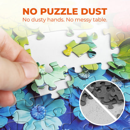 BenBen Puzzles for Adults 1000 Pieces, Parrot Jigsaw Puzzles with Patterns on Back