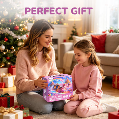 BenBen Floor Puzzles for Kids Ages 3-6, 48 Piece Unicorn Large Jigsaw Puzzles for Toddlers 2-4