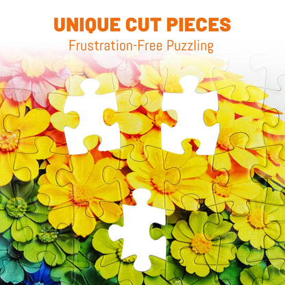 BenBen 500 Pieces Jigsaw Puzzles for Adults, Parrot Puzzle with Patterns on Back