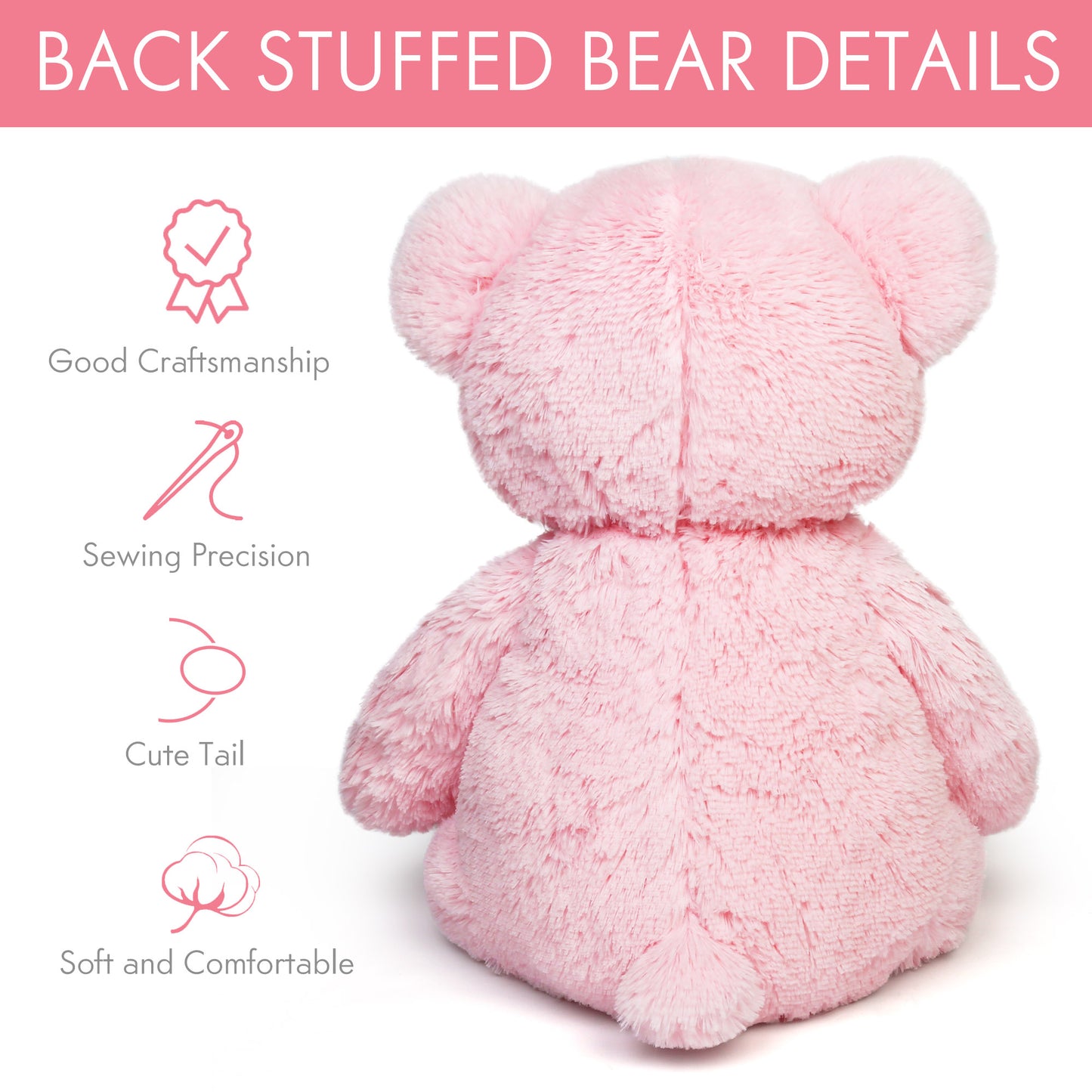 LotFancy Teddy Bear Plush Toys Stuffed Animals