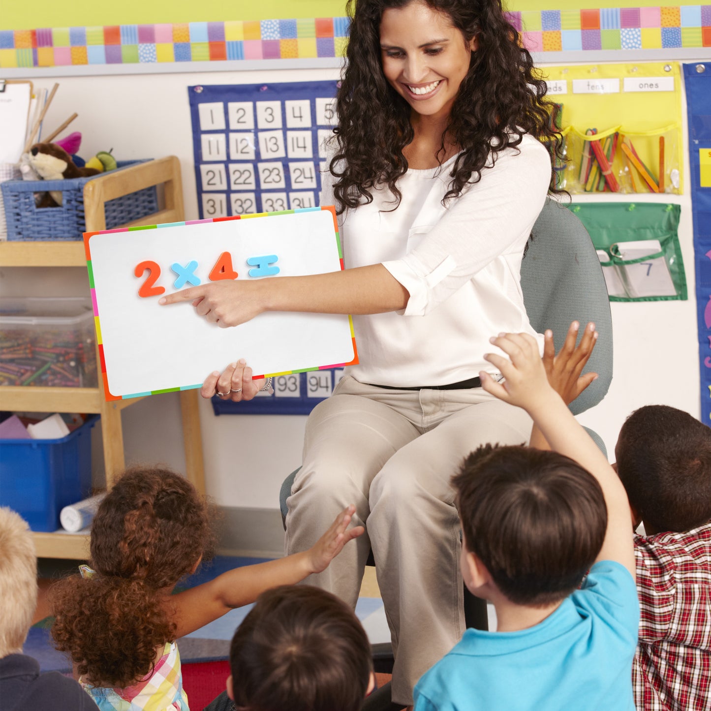 LotFancy 253 Pcs Magnets Alphabet Letters and Numbers Kit w/Magnet Board for Kids Spelling, Learning