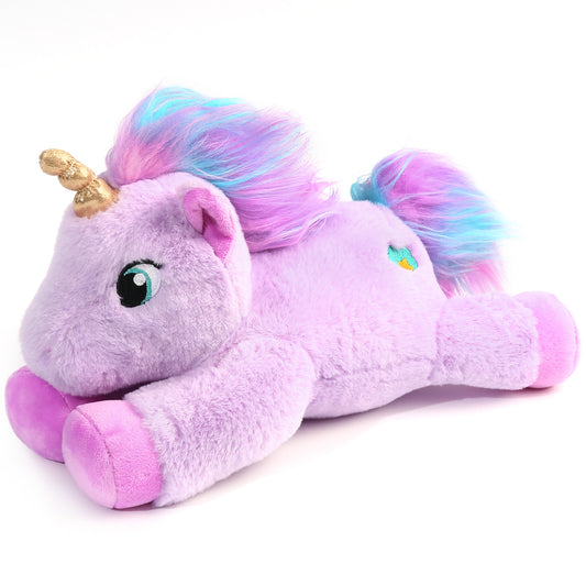 BenBen Unicorn Stuffed Animal, Soft Cute Unicorn Toy Gifts for Baby Girls Kids