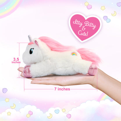 BenBen Unicorn Stuffed Animal, Soft Cute Unicorn Toy Gifts for Baby Girls Kids