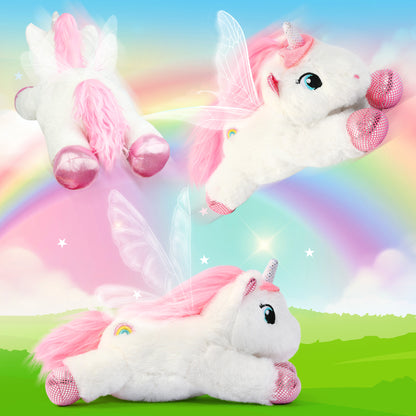 BenBen Unicorn Stuffed Animal, Soft Cute Unicorn Toy Gifts for Baby Girls Kids