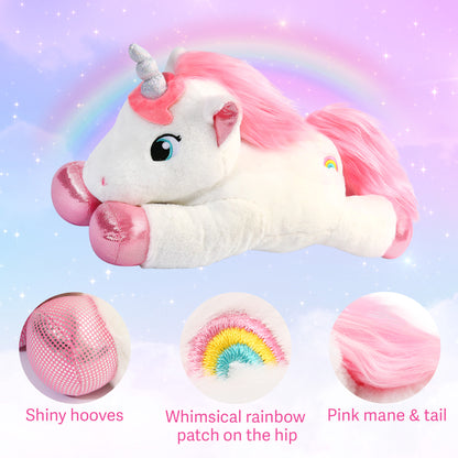 BenBen Unicorn Stuffed Animal, Soft Cute Unicorn Toy Gifts for Baby Girls Kids