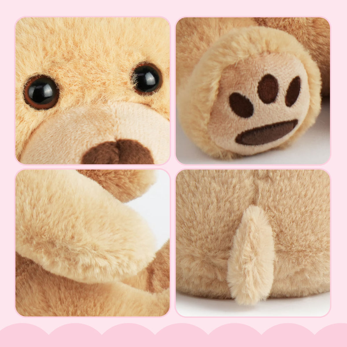 LotFancy 12" Teddy Bear Stuffed Animals, Plush Toy Gifts for Kids, Boys, Girls