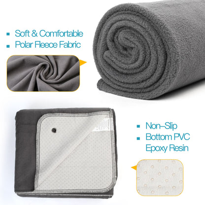 Prime Pets Reusable Pee Pads for Dogs, Extra Large 54x54 in Washable Puppy Pad, Non-Slip