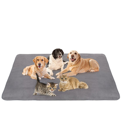 Prime Pets Reusable Pee Pads for Dogs, Non-Slip Dog Playpen Mat,Extra Large 72x72 in,Washable