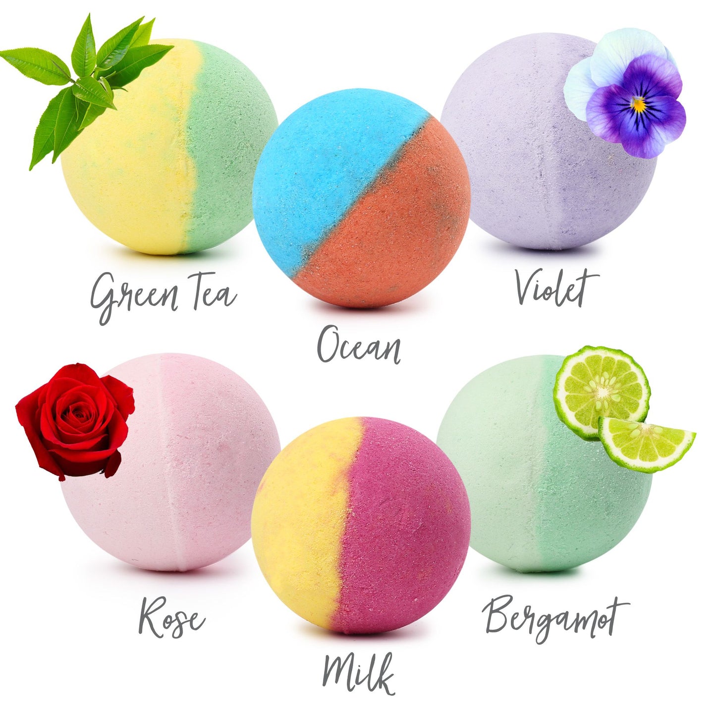 LotFancy Bath Bombs for Women, Natural Bath Bombs, Shea Butter, Rich in Essential Oil. Fizzy SPA Bath Bombs Gifts Set for Her/Him, Wife, Girlfriend, Mother’s Day, Birthday, Christmas Gift