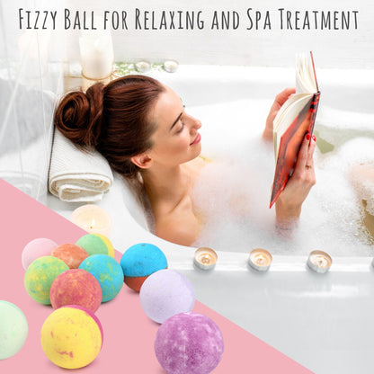 LotFancy Bath Bombs for Women, Natural Bath Bombs, Shea Butter, Rich in Essential Oil. Fizzy SPA Bath Bombs Gifts Set for Her/Him, Wife, Girlfriend, Mother’s Day, Birthday, Christmas Gift