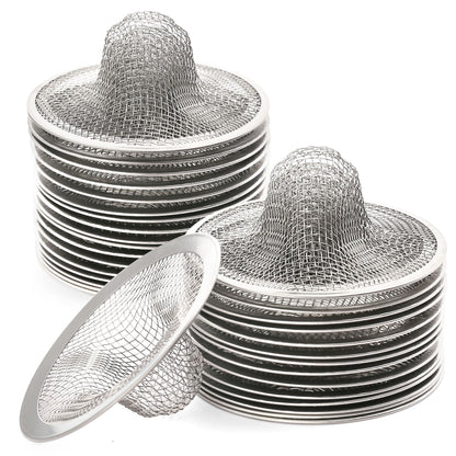 LotFancy Sink Strainer, Stainless Steel Mesh Drain Strainer, Anti Clogging