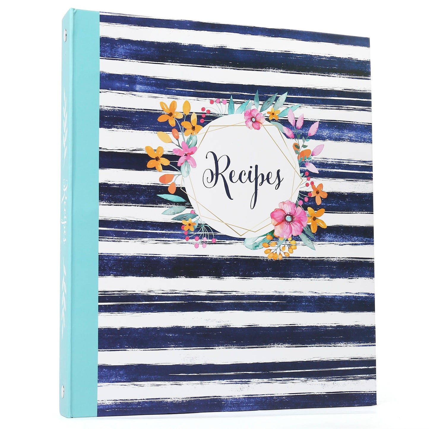 LotFancy Recipe Binder, with Blank Recipe Cards, Plastic Page Protectors, Tabbed Dividers, Labels - Kitchen Recipe Card Cookbook Binder Organizer Kit