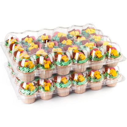 LotFancy 24 Count Cupcake Containers