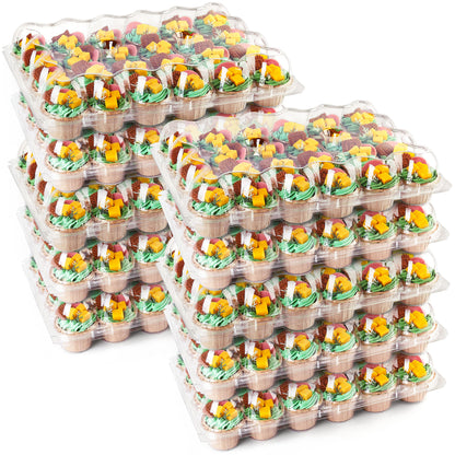 LotFancy 24 Count Cupcake Containers