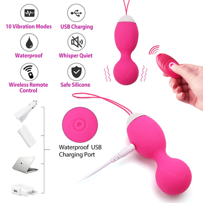 LotFancy Kegel Balls Exercise, Ben Wa Balls for Women Bladder Control & Pelvic Floor Exercises