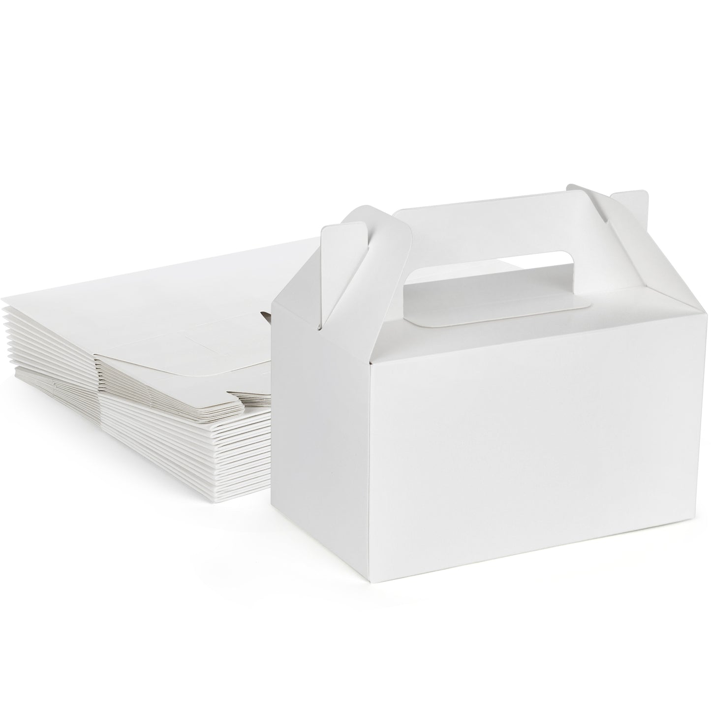 LotFancy Gable Boxes，White Party Favor Boxes