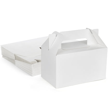 LotFancy Gable Boxes，White Party Favor Boxes