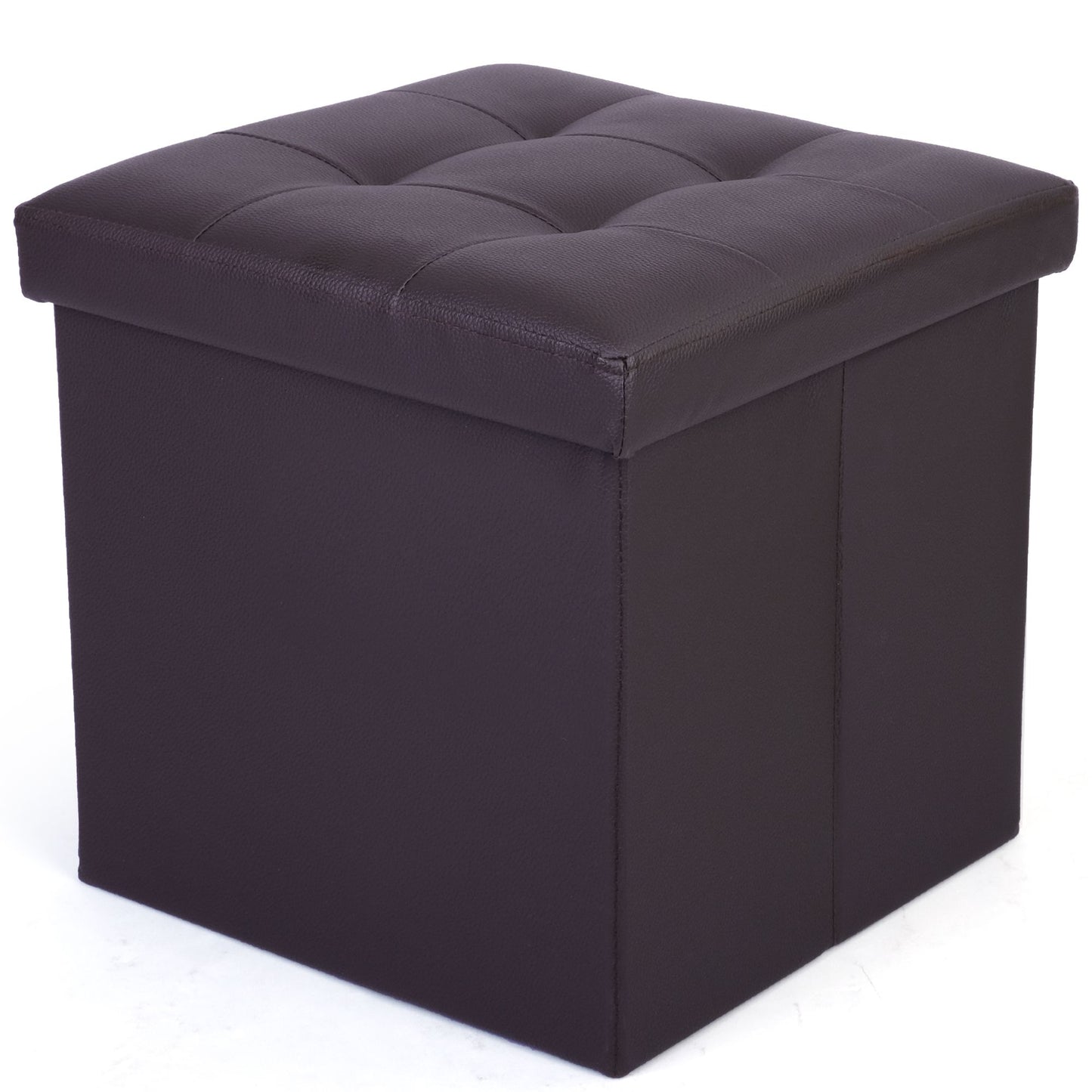 LotFancy Storage Ottoman Cube Bench