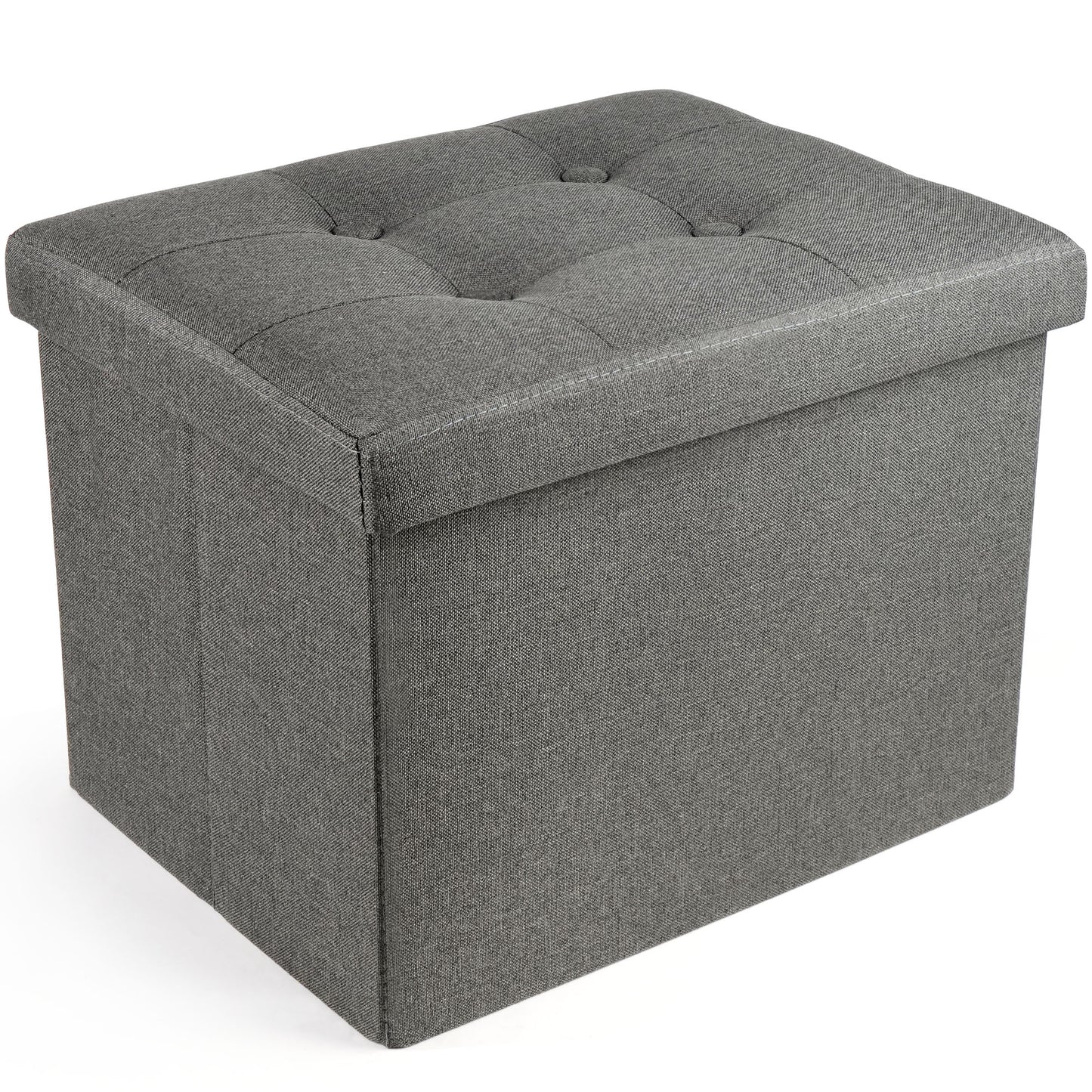 LotFancy Storage Ottoman Cube Bench