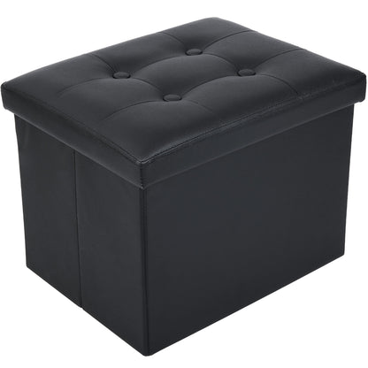 LotFancy Storage Ottoman Cube Bench