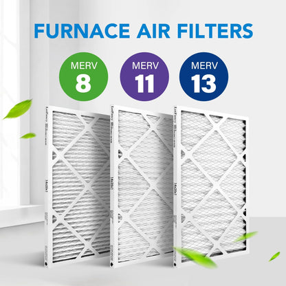 LotFancy 14x25x1 Air Filters, MERV 11 Pleated HVAC AC Furnace Air Filters, 6 Pack