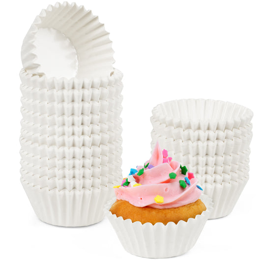 LotFancy 200 Pcs Grease-Resistant Cupcake Liners, Muffin Liners, Heavy Duty Coated Paper Baking Cups