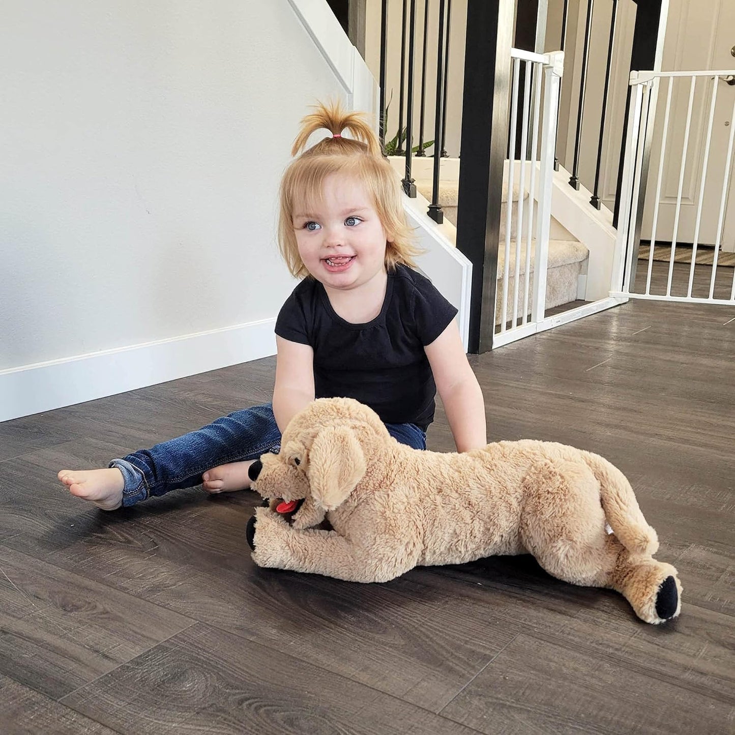 LotFancy Large Dog Stuffed Animals Plush, 27" Golden Retriever Plush Toys for Kids, Dog, Girls