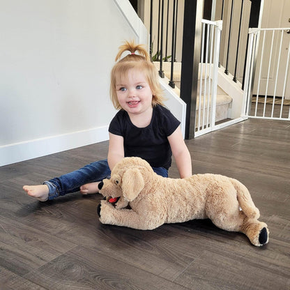 LotFancy Large Dog Stuffed Animals Plush, 27" Golden Retriever Plush Toys for Kids, Dog, Girls