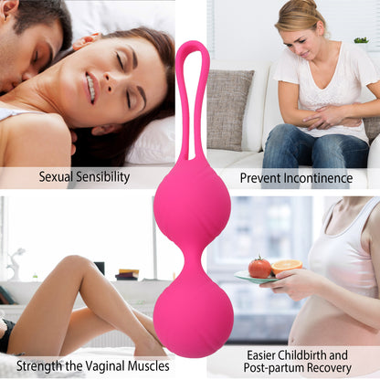 LotFancy Kegel Balls Exercise, Ben Wa Balls for Women Bladder Control & Pelvic Floor Exercises