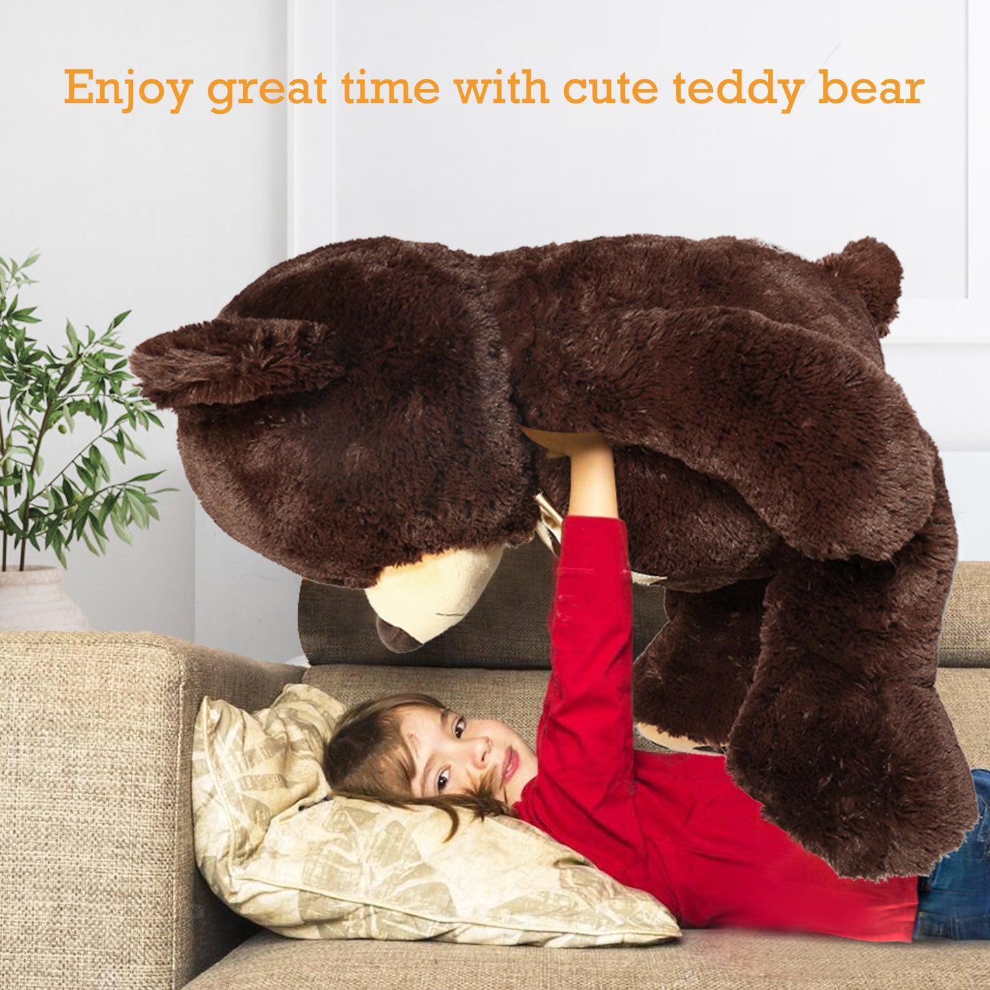 LotFancy Teddy Bear Plush Toys Stuffed Animals