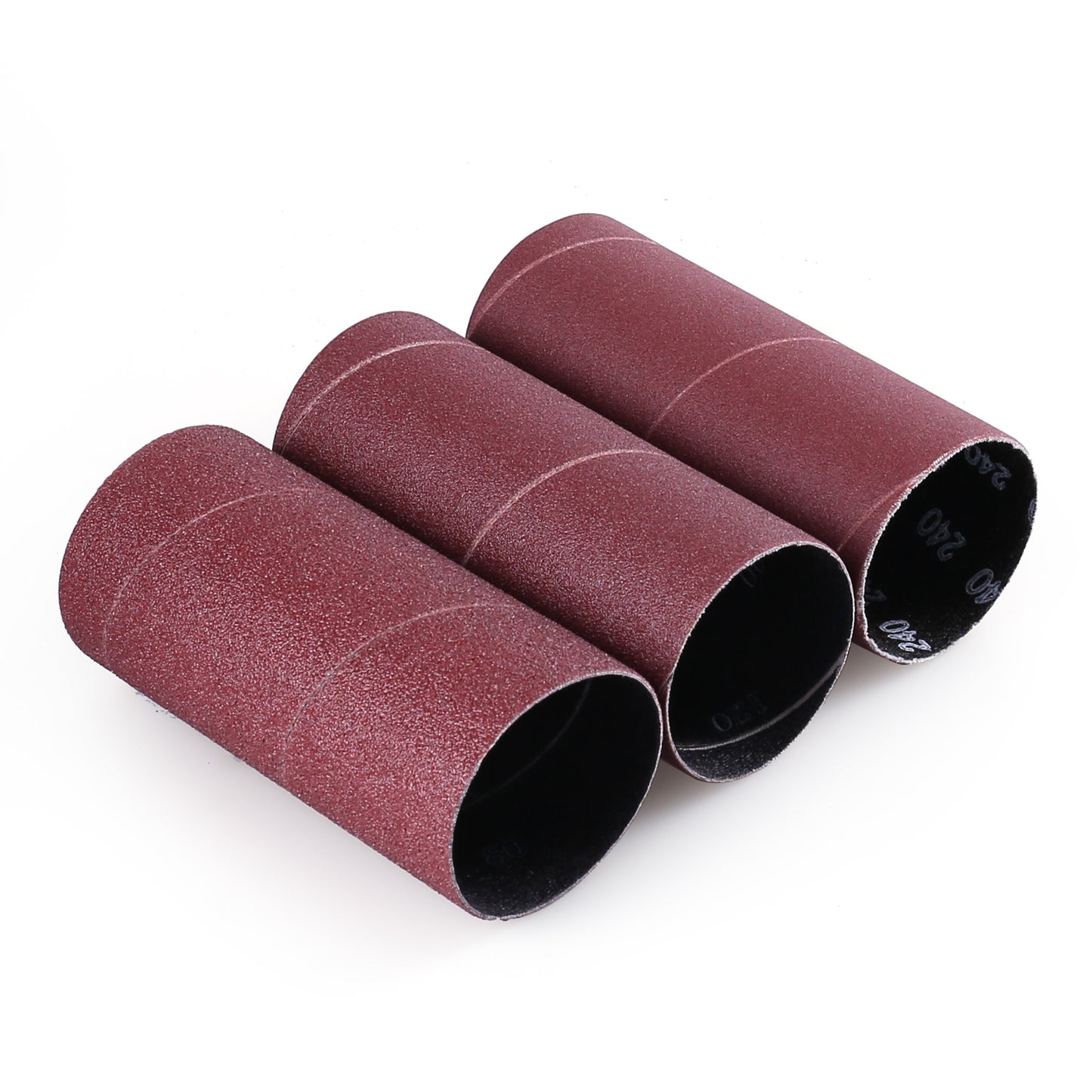 LotFancy Spindle Sander Sleeves, 24PCS 60 80 120 240 Assorted Grit Sandpaper for Oscillating Sander