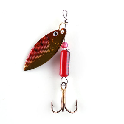 LotFancy Fishing Lures Kit, 30 Hard Metal Lure Baits Spinner Baits Set