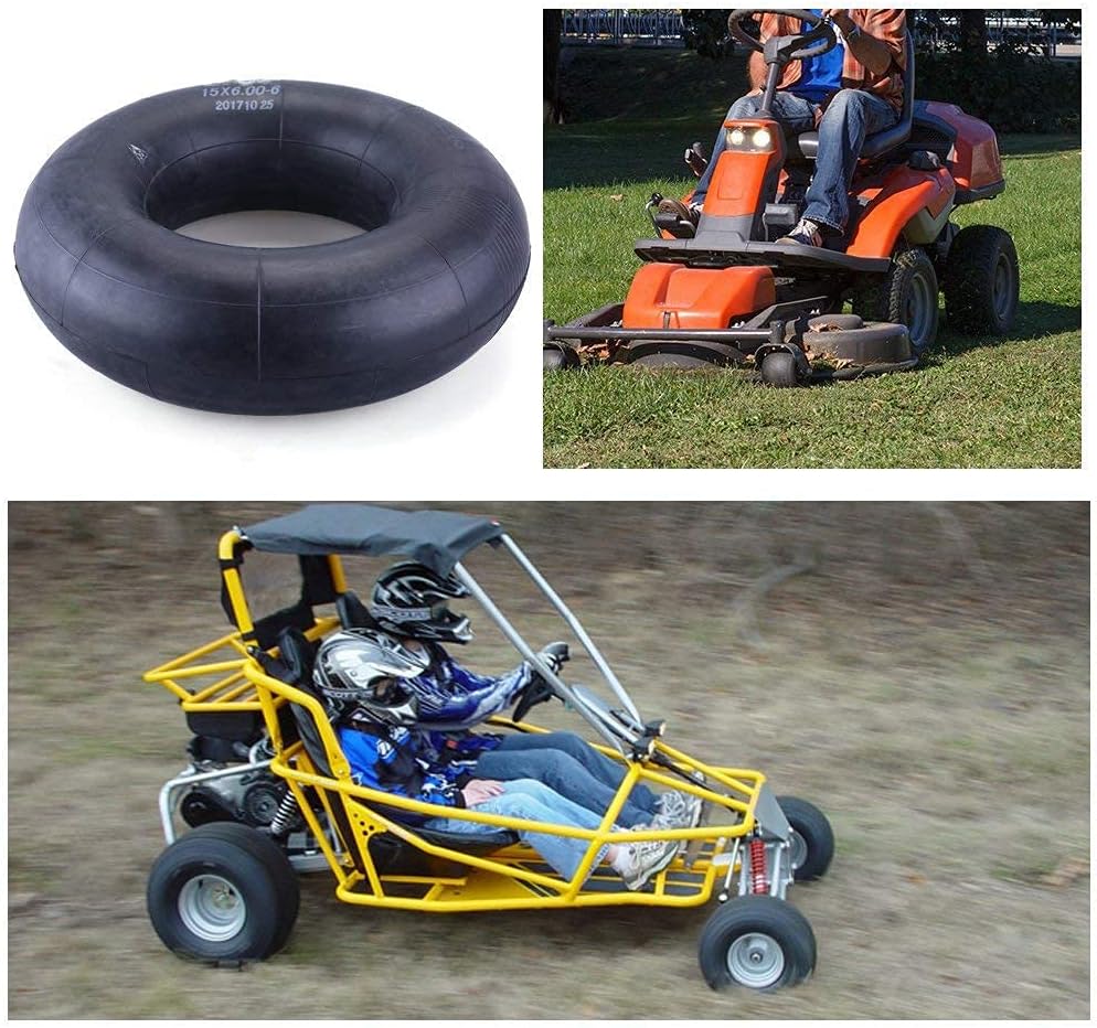 LotFancy Inner Tube for Lawn Mower, Lawn Tractor, Snow Blower, Golf Cart, Garden Trailer