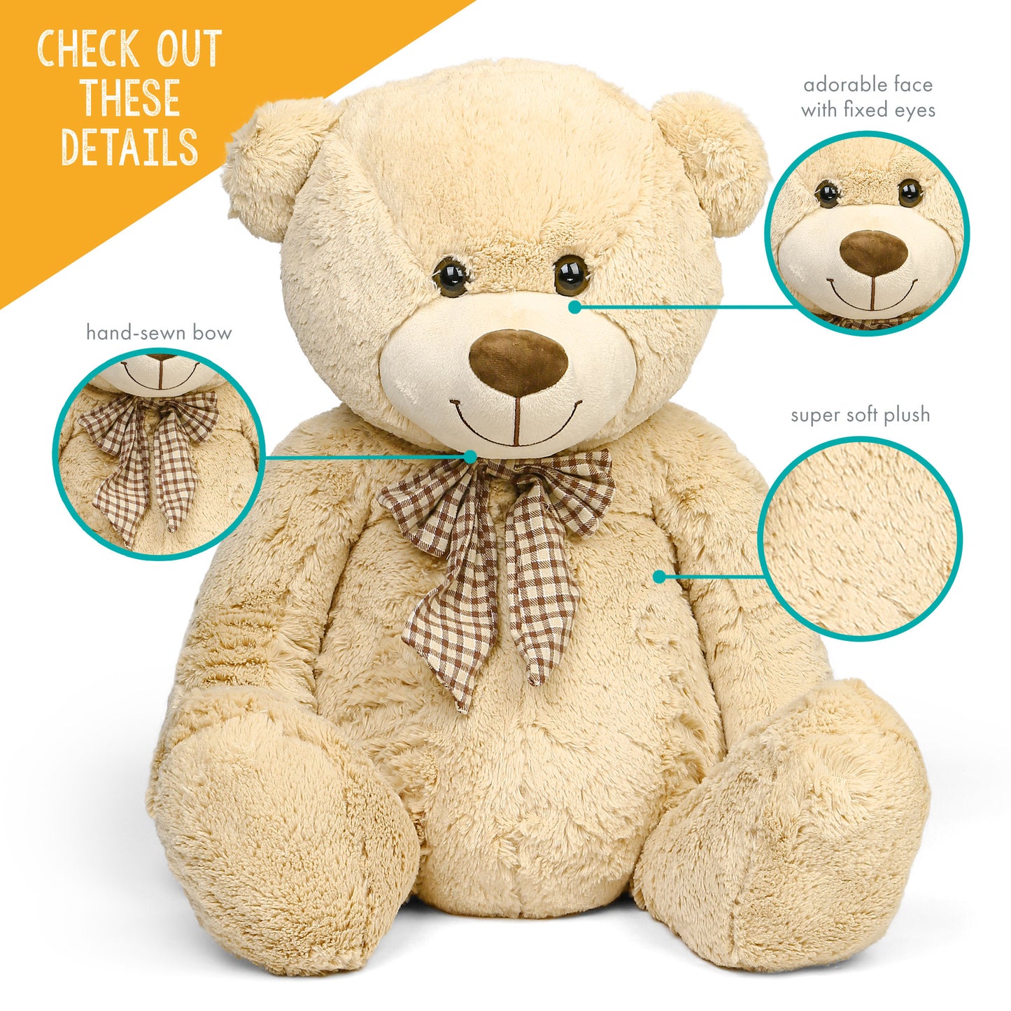 BenBen Teddy Bear Stuffed Animal Toys