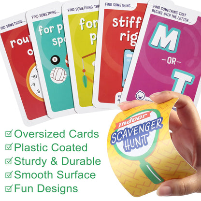 LotFancy Card Games for Kids Family Game Night PMT