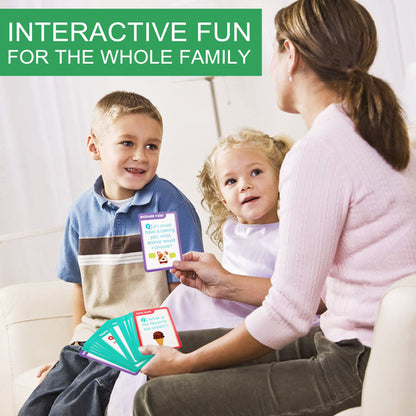 LotFancy Card Games for Kids Family Game Night PMT