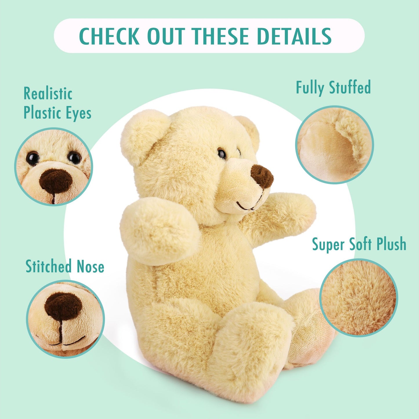 BenBen Teddy Bear Stuffed Animal Plush Toys