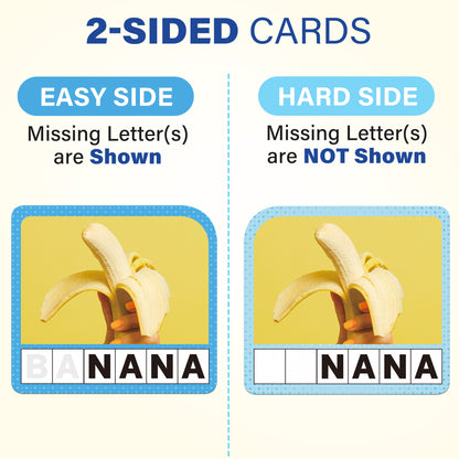BenBen Spelling Games, Sight Word Games with 224 Flash Cards, Educational Phonic Games for Kids