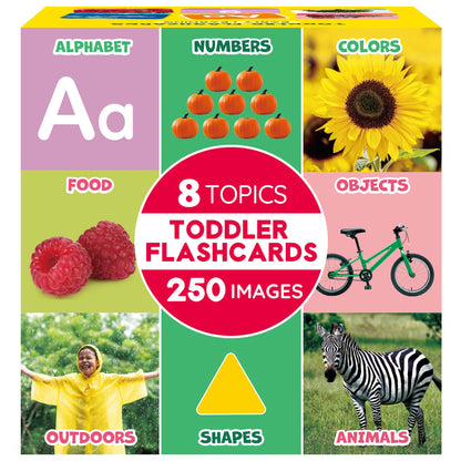 BenBen Toddlers Flash Cards for 1-4 Years, 250 Images 8 Topics, Alphabet Shape, Color, Double-SidedBenBen Toddlers Flash Cards for 1-4 Years, 250 Images 8 Topics, Alphabet Shape, Color, Double-Sided