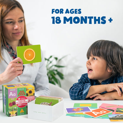 BenBen Toddlers Flash Cards for 1-4 Years, 250 Images 8 Topics, Alphabet Shape, Color, Double-SidedBenBen Toddlers Flash Cards for 1-4 Years, 250 Images 8 Topics, Alphabet Shape, Color, Double-Sided